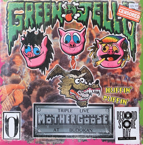 Green Jellÿ – Triple Live Möther Gööse At Budokan – Release:5c36b56d-ea85-4eb6-bdc3-b5cde7268284 (cover)
