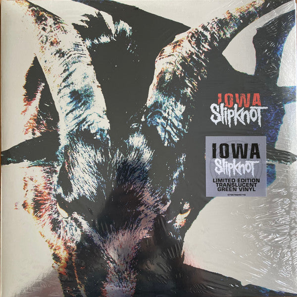 Slipknot - Iowa Record Roadrunner Records 2022 / Europe / Green Translucent / Roadrunner Records / FQF69 NEW NEW