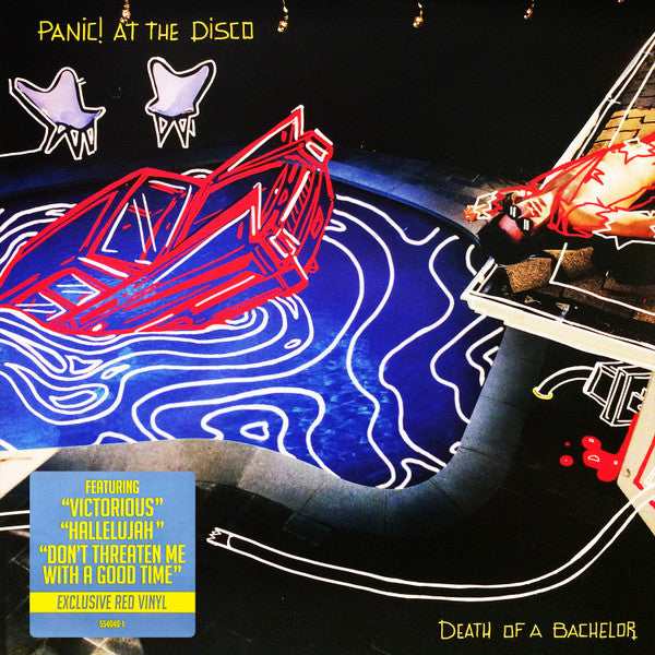 Panic! At The Disco - Death Of A Bachelor Record Fueled By Ramen 2016 / US / Red / Fueled By Ramen / 8CE9L NM NM