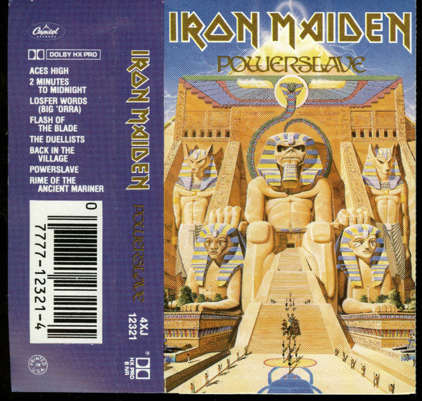 Iron Maiden - Powerslave Record Capitol Records US / Capitol Records VG VG