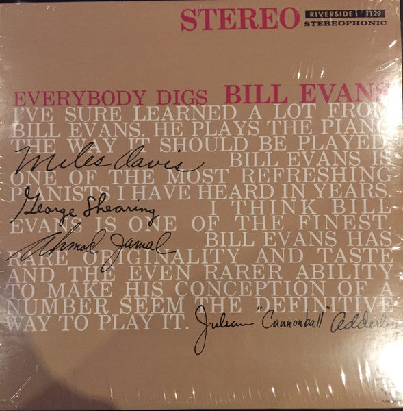 The Bill Evans Trio – Everybody Digs Bill Evans – Release:b1573010-4fa6-4fd4-8369-d7c2275ecd8c (cover)