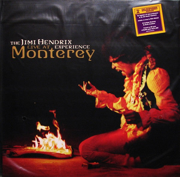The Jimi Hendrix Experience - Live At Monterey Record Experience Hendrix 2014 / US / 200 Gram / Experience Hendrix NEW NEW