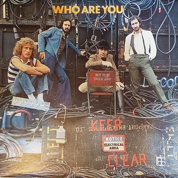 The Who - Who Are You Record MCA Records 1978 / Canada / Red / MCA Records / A1T6R NM VG