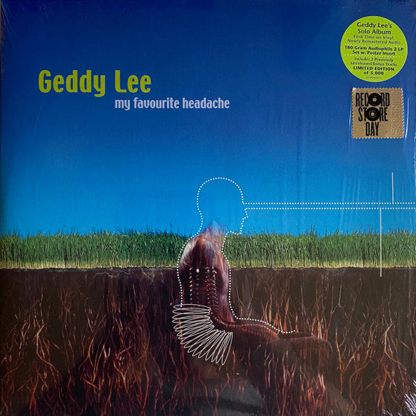 Geddy Lee - My Favourite Headache Record Atlantic 2019 / Worldwide / 180g / Atlantic / K3D8S NEW NEW