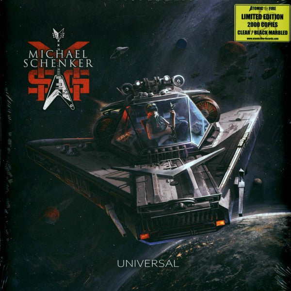 The Michael Schenker Group - Universal Record Atomic Fire 2022 / Europe / Clear/Black Marbled / Atomic Fire NEW NEW