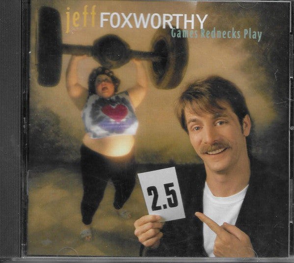 Jeff Foxworthy - Games Rednecks Play Record Warner Bros. Records 1995 / US / Warner Bros. Records / GH4G9 G G