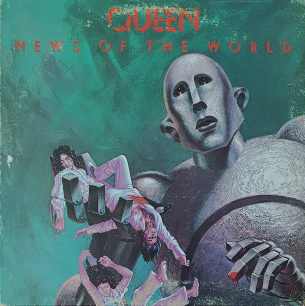 Queen - News Of The World Record Elektra 1977 / US / "SP" Pressing. Gatefold / Elektra / NFKGL VG+ VG