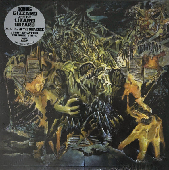 King Gizzard And The Lizard Wizard - Murder Of The Universe Record ATO Records 2017 / US / Green w/ Green & Yellow Splatter [Vomit Splatter] / ATO Records / 8E16J NEW NEW