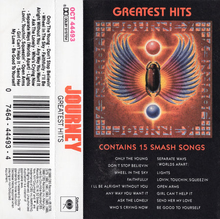 Journey - Greatest Hits Record Columbia 1988 / US / Columbia VG VG