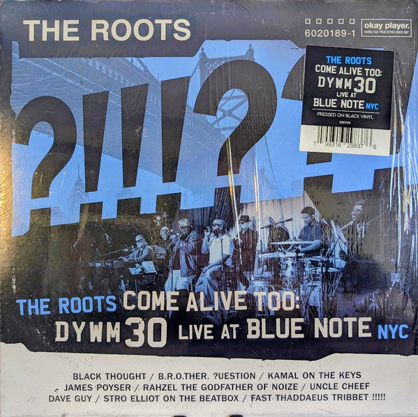 The Roots - The Roots Come Alive Too: DYWM30 Live At Blue Note NYC Record Empire 2025 / Worldwide / Black Vinyl / Empire NEW NEW