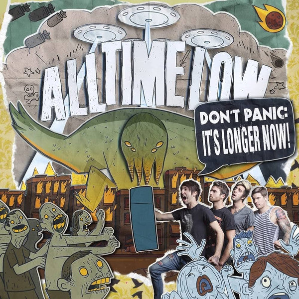 All Time Low - Don‘t Panic: It‘s Longer Now! Record Hopeless Records 2023 / US / Orange / Hopeless Records NEW NEW