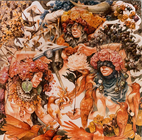 Baroness - Gold & Grey Record Abraxan Hymns 2019 / UK & US / Gold / Abraxan Hymns / SBEY0 VG+ VG+