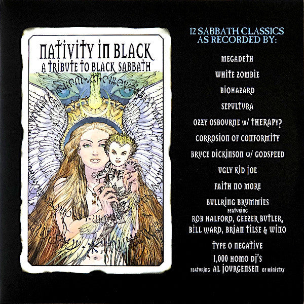 Various – Nativity In Black (A Tribute To Black Sabbath) – Release:f9847e40-bc1f-4957-95bc-1104acdc955b (cover)