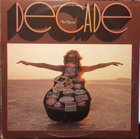 Neil Young - Decade Record Reprise Records 1977 / US / Winchester / Reprise Records / MGGRJ VG+ G