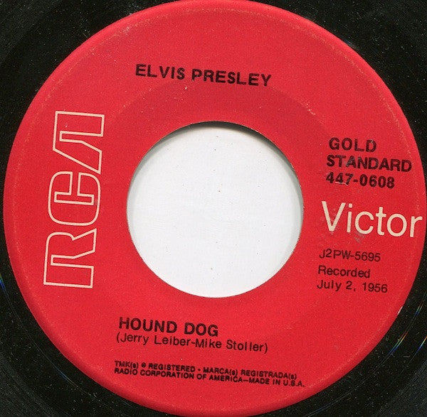 Elvis Presley – Hound Dog / Don't Be Cruel – Release:233e77ae-5745-4cf8-a556-1e8f802e7258 (cover)