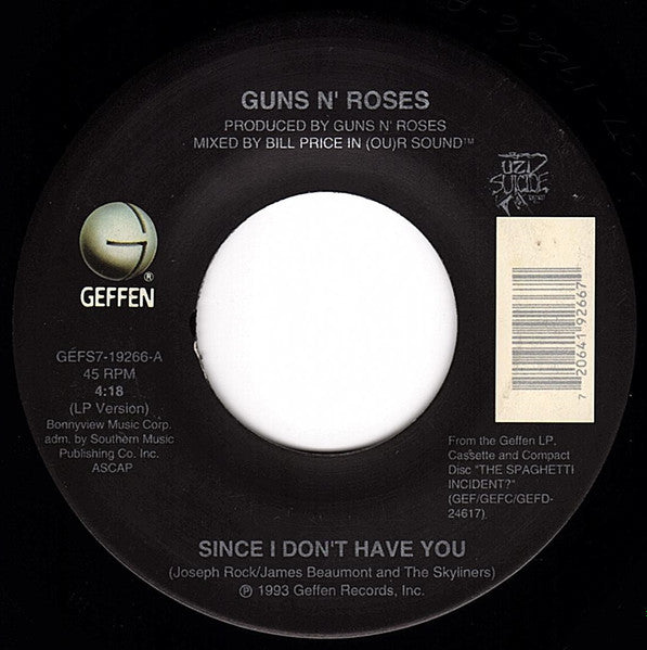 Guns N' Roses – Since I Don't Have You – Release:98ae87a8-80ec-49cc-821e-116fa6222138 (cover)