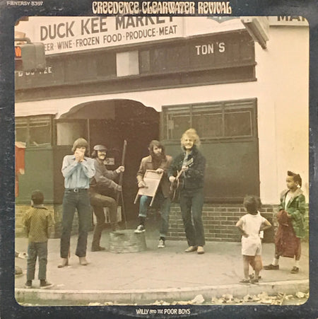 Creedence Clearwater Revival - Willy And The Poor Boys Record Fantasy Canada / Fantasy / 76JYP VG G