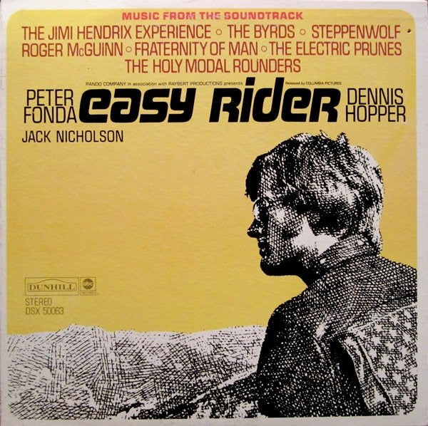 Various - Easy Rider (Music From The Soundtrack) Record Dunhill 1972 / US / Dunhill / WEXPH VG VG