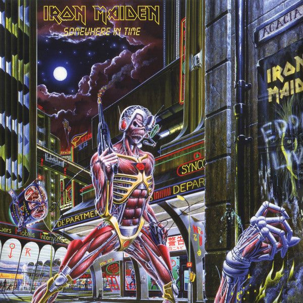 Iron Maiden – Somewhere In Time – Release:1097cca1-d99b-463a-80bc-84014e7ce8ab (cover)