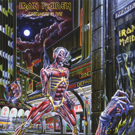 Iron Maiden – Somewhere In Time – Release:1097cca1-d99b-463a-80bc-84014e7ce8ab (cover)