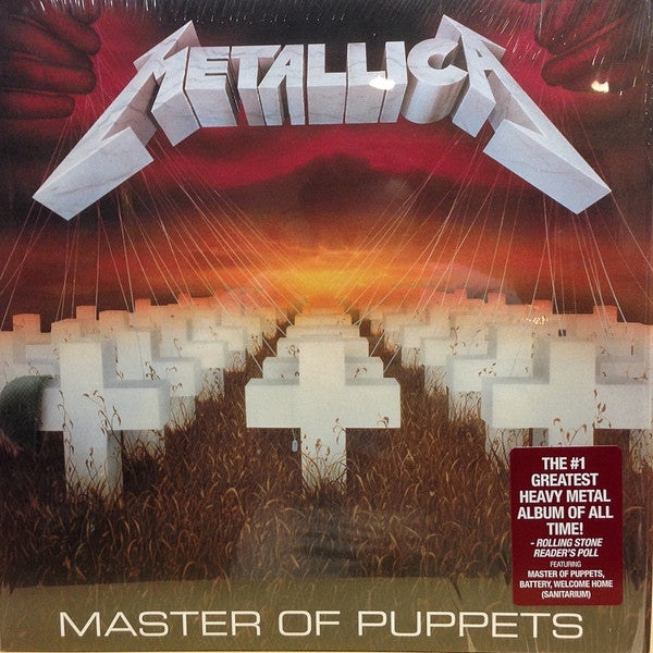 Metallica - Master Of Puppets Record Blackened 2014 / US / Blackened / OOL4I NEW NEW