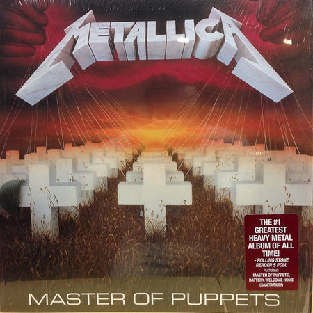 Metallica - Master Of Puppets Record Blackened 2014 / US / Blackened / OOL4I NEW NEW