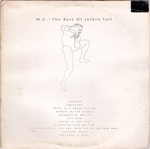 Jethro Tull - M.U. - The Best Of Jethro Tull Record Chrysalis 1980 / US / Terre Haute Pressing / Chrysalis / SJJ2V VG+ VG