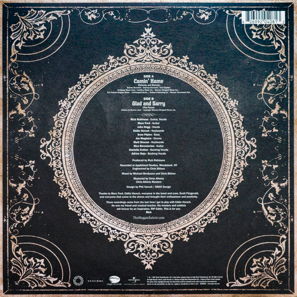 The Magpie Salute - Comin' Home / Glad And Sorry (Black & White Marble Vinyl) Vinyl > 10-inch Eagle Records