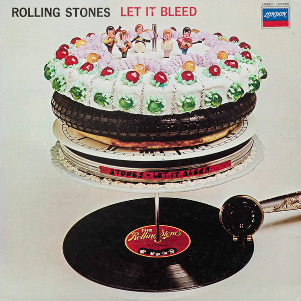 The Rolling Stones - Let It Bleed Record London Records 1981 / Japan / London Records VG VG
