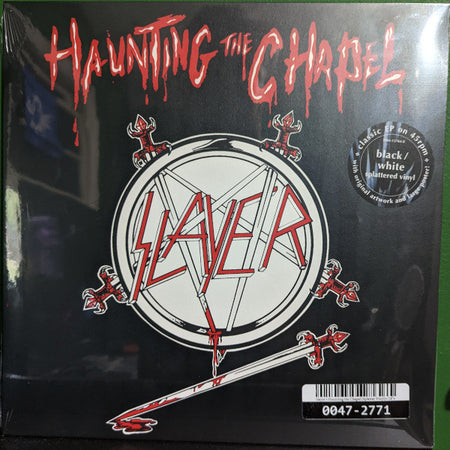 Slayer - Haunting The Chapel Record Metal Blade Records 2022 / Unknown / black / white splatter / Metal Blade Records / QD57Y NEW NEW