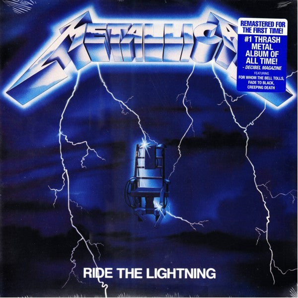 Metallica - Ride The Lightning Record Blackened 2023 / US / Blackened / 1TRIR NEW NEW