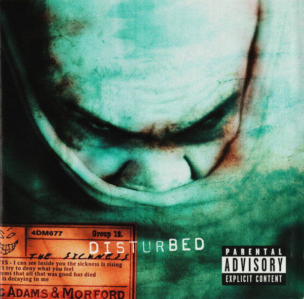 Disturbed - The Sickness Record Giant Records 2000 / US / Giant Records / 2G2TR G G