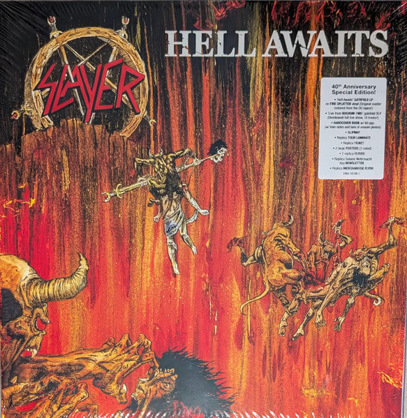 Slayer - Hell Awaits Record Metal Blade Records 2026 / Europe / Fire Splatter / Metal Blade Records NEW NEW
