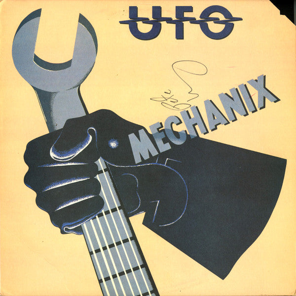 UFO (5) - Mechanix Record Chrysalis 1982 / US / Terre Haute pressing / Chrysalis / E2L4D VG+ VG