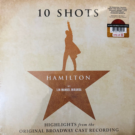 Lin-Manuel Miranda - Hamilton: 10 Shots (Highlights From The Original Broadway Cast Recording) Record Rhino Records (2) Unknown / Red Marble / Atlantic / QCTOA NEW NEW