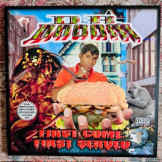 Dr. Dooom – First Come, First Served – Release:6332bc03-7582-4986-be1d-80f5233d8c8f (cover)
