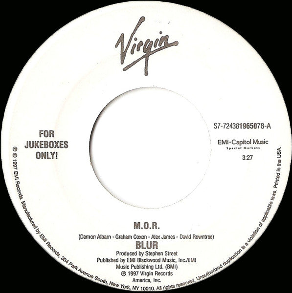 Blur – M.O.R. / Look Inside America – Release:a0d7f5a9-ce73-454e-9009-347209db8513 (cover)