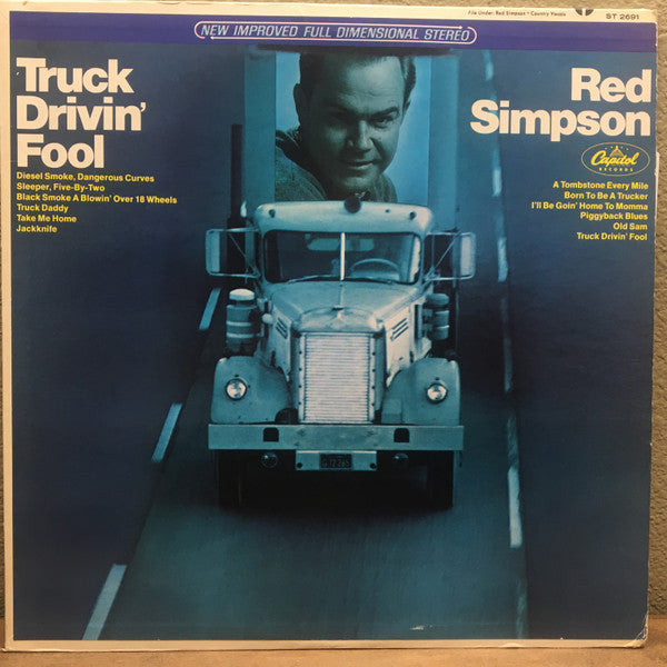 Red Simpson – Truck Drivin' Fool – Release:a4f222eb-9b4a-423a-a9ad-4892b8102bb9 (cover)