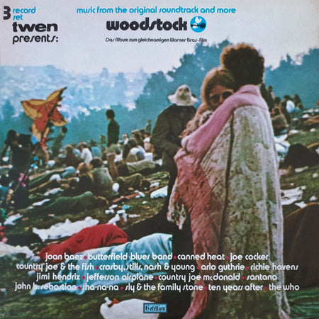 Various - Woodstock - Music From The Original Soundtrack And More Record Cotillion 1970 / Germany / Atlantic / TEN3B G G