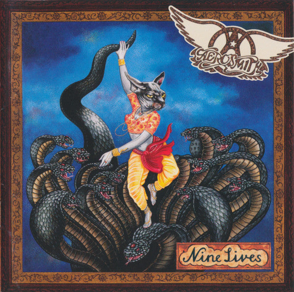 Aerosmith - Nine Lives Record Columbia 1997 / US / Columbia / R225H VG VG