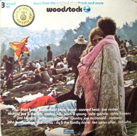 Various - Woodstock - Music From The Original Soundtrack And More Record Cotillion 1970 / US / RI - Richmond Pressing / Cotillion / MGYTN VG VG