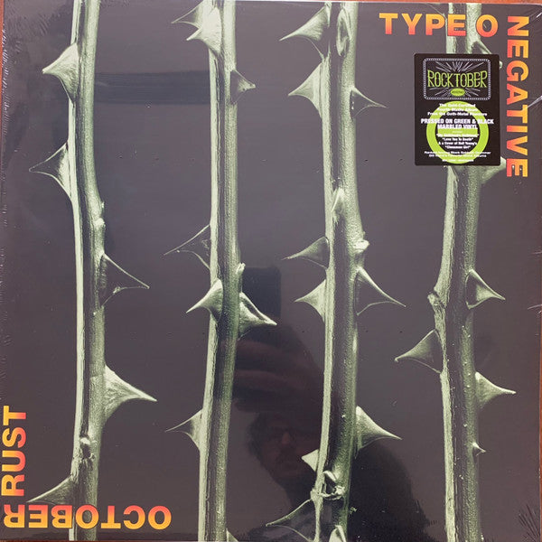 Type O Negative - October Rust Record Roadrunner Records 2024 / USA, Canada & Europe / Green W/ Black Marble / Roadrunner Records / CPXFR NEW NEW