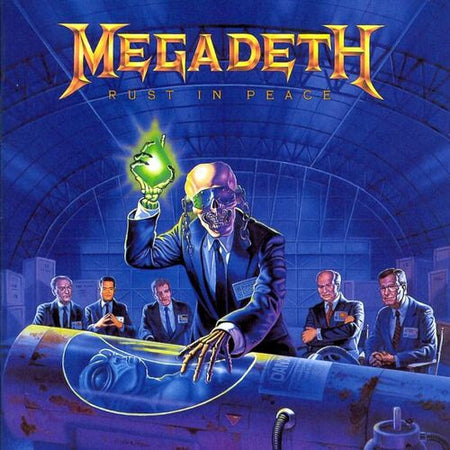Megadeth - Rust In Peace Record Capitol Records 1990 / US / Capitol Records / L4CR0 VG VG