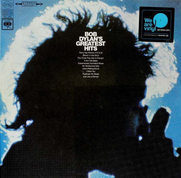 Bob Dylan - Bob Dylan's Greatest Hits Record Columbia 2017 / Europe / 180 Gram / Columbia / MERSE NEW NEW