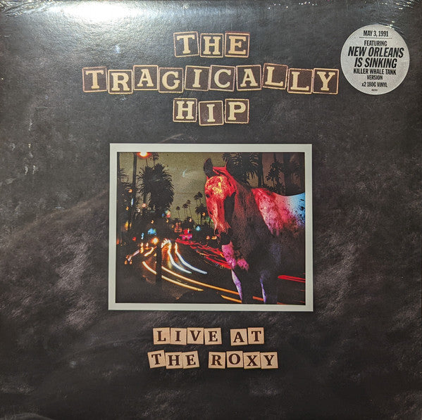 The Tragically Hip – Live At The Roxy – Release:c4063616-7f73-4625-86a7-af1789f4be8c (cover)