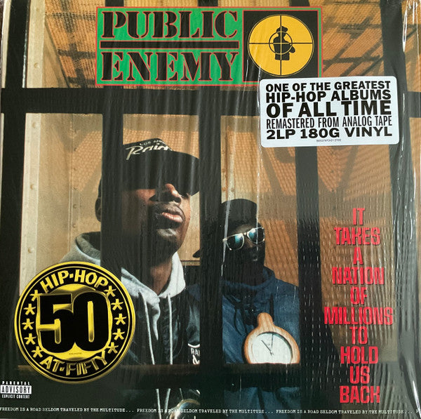 Public Enemy - It Takes A Nation Of Millions To Hold Us Back Record Def Jam Recordings 2023 / USA & Canada / 180g / Def Jam Recordings / N1OSJ NEW NEW