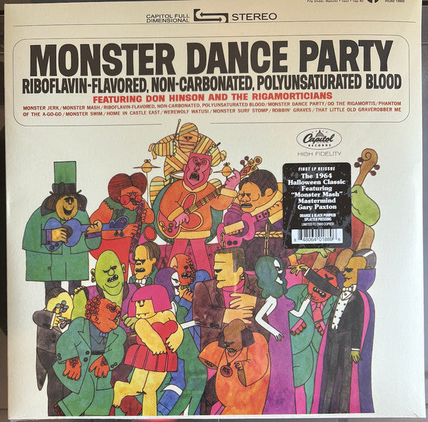 Don Hinson And The Rigamorticians – Monster Dance Party – Release:7fb19bae-a52a-46e5-a0c0-69627c7e197f (cover)