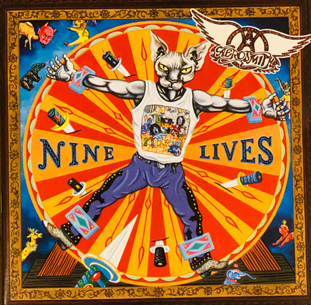 Aerosmith - Nine Lives Record Columbia US / Columbia / AJ5TS VG+ VG+