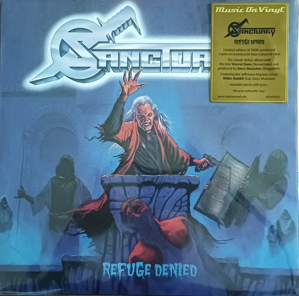 Sanctuary (4) - Refuge Denied Record Music On Vinyl 2026 / Europe / Blue Transparent / Music On Vinyl NEW NEW