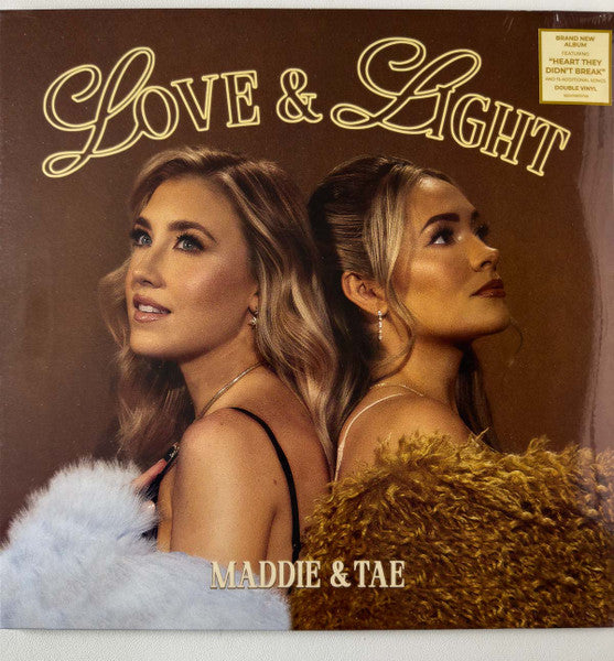 Maddie & Tae - Love & Light Record Mercury Nashville 2025 / Unknown / Double Vinyl / Mercury Nashville VG+ VG+